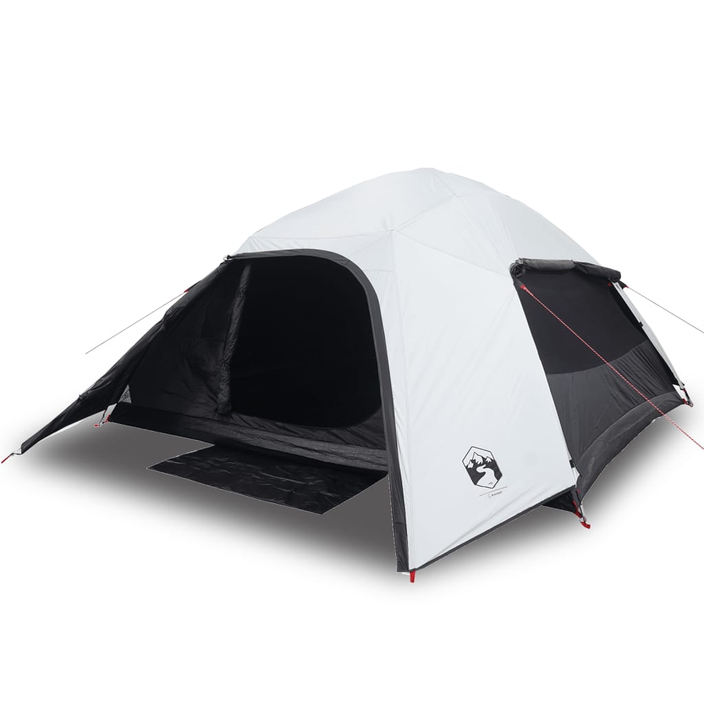 vidaXL Tente de camping à dôme 4 personnes tissu occultant imperméable