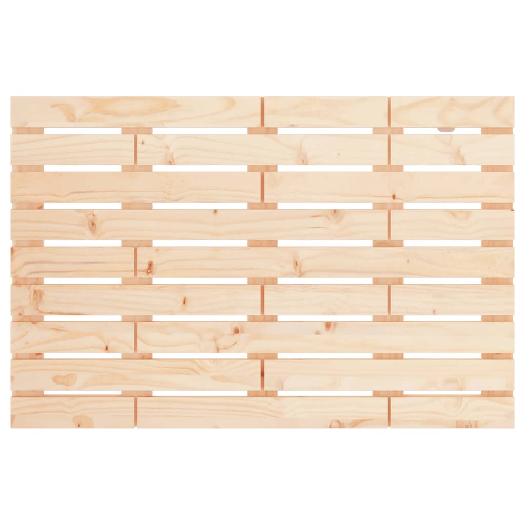 vidaXL Tête de lit murale 106x3x63 cm Bois massif de pin