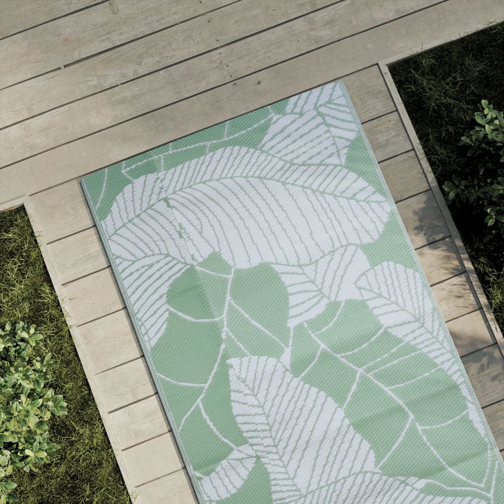 vidaXL Tapis d'extérieur vert 80x250 cm PP