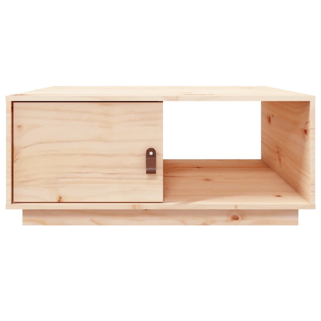 vidaXL Table basse 80x50x35,5 cm Bois massif de pin