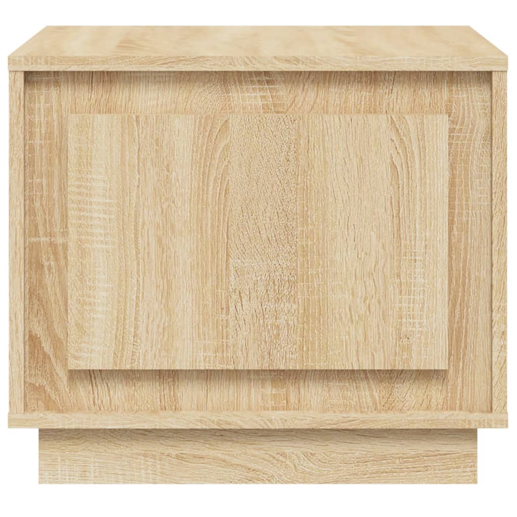 vidaXL Table basse chêne sonoma 51x50x44 cm bois d'ingénierie