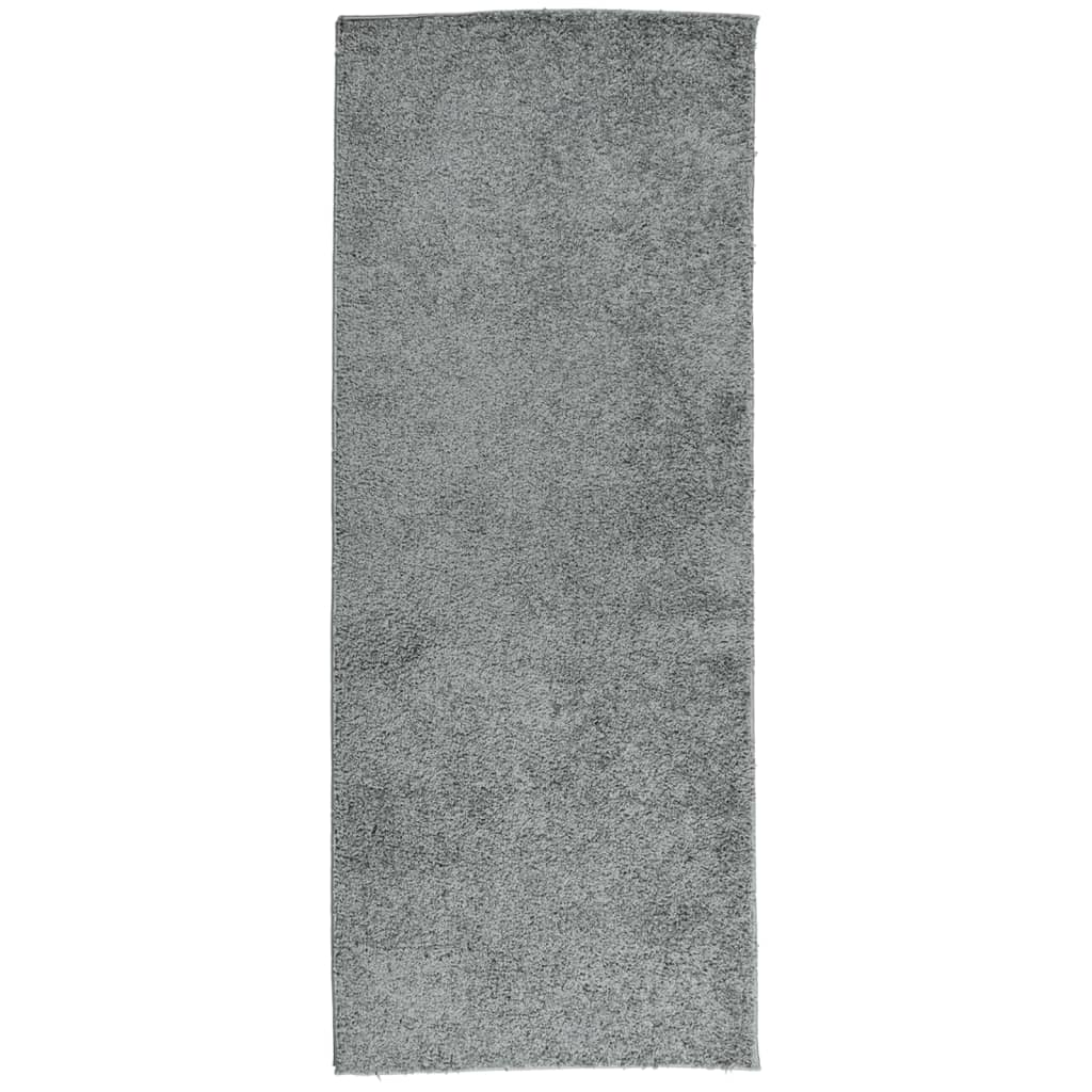 vidaXL Tapis shaggy PAMPLONA poils longs moderne vert 80x200 cm