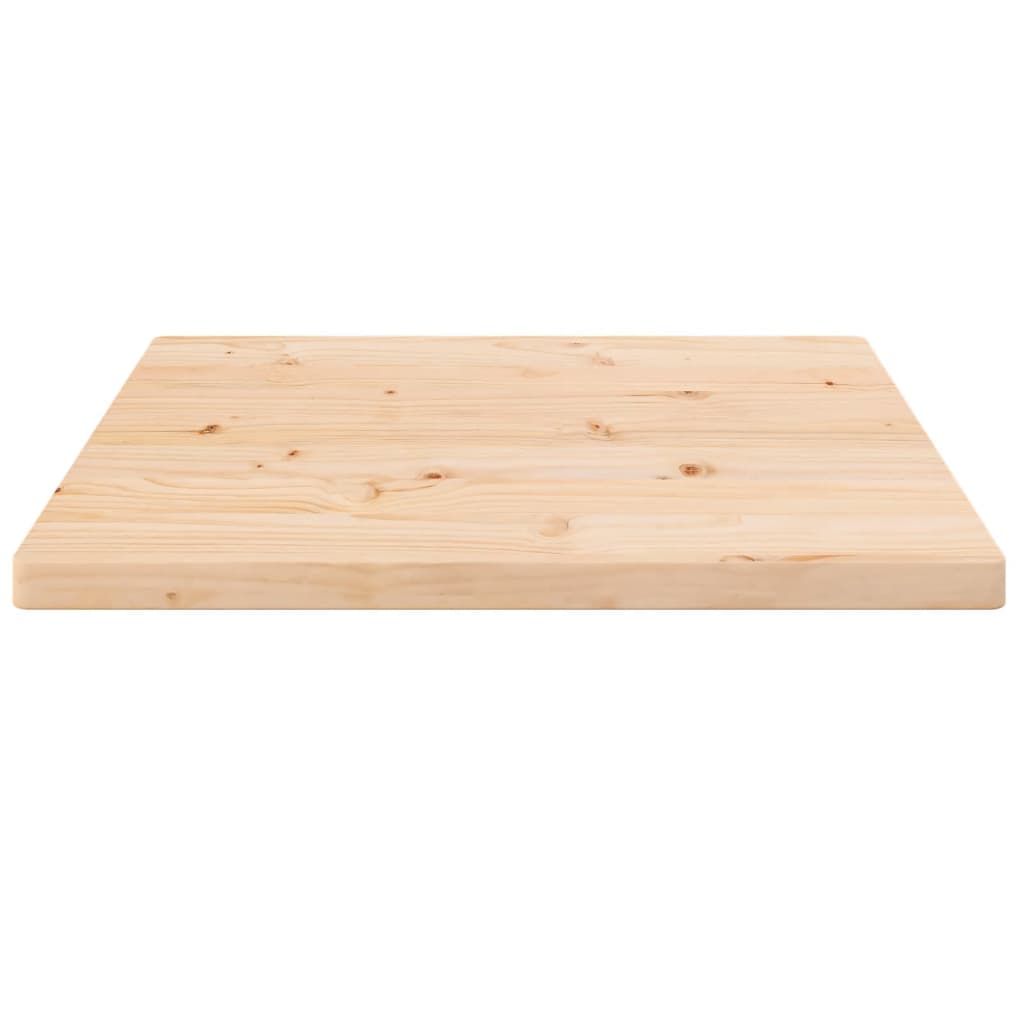 vidaXL Dessus de table 40x40x2,5 cm bois de pin massif