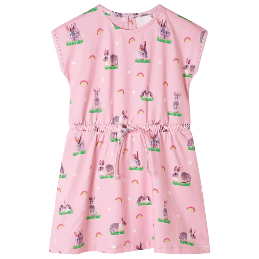 Robe pour enfants rose clair 116