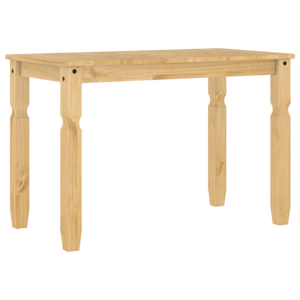 vidaXL Table à manger Corona 112x60x75 cm bois massif de pin