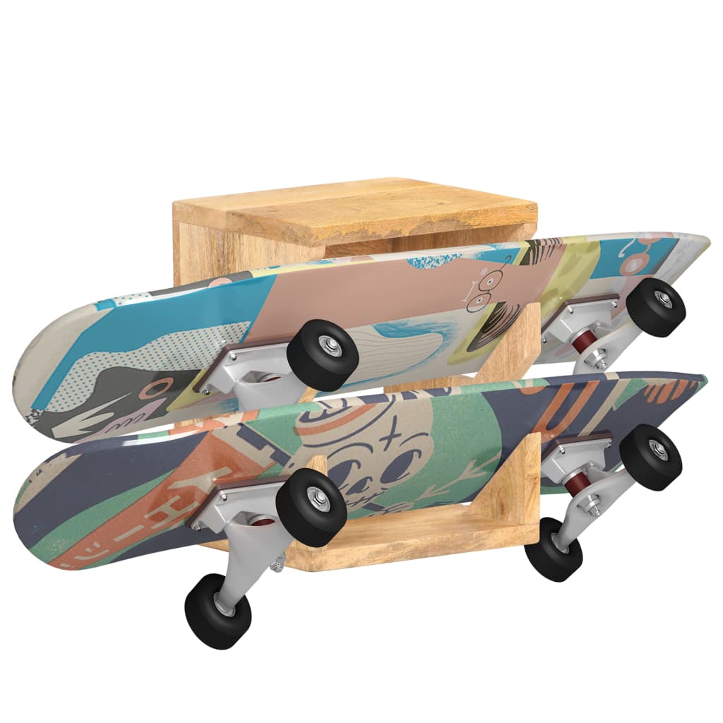 LYUMO organisateur mural de planche à roulettes, cintre de planche à  roulettes, 2 pièces étagère murale cintre de planche à roulettes présentoir  support de stockage Snowboard organisateur 
