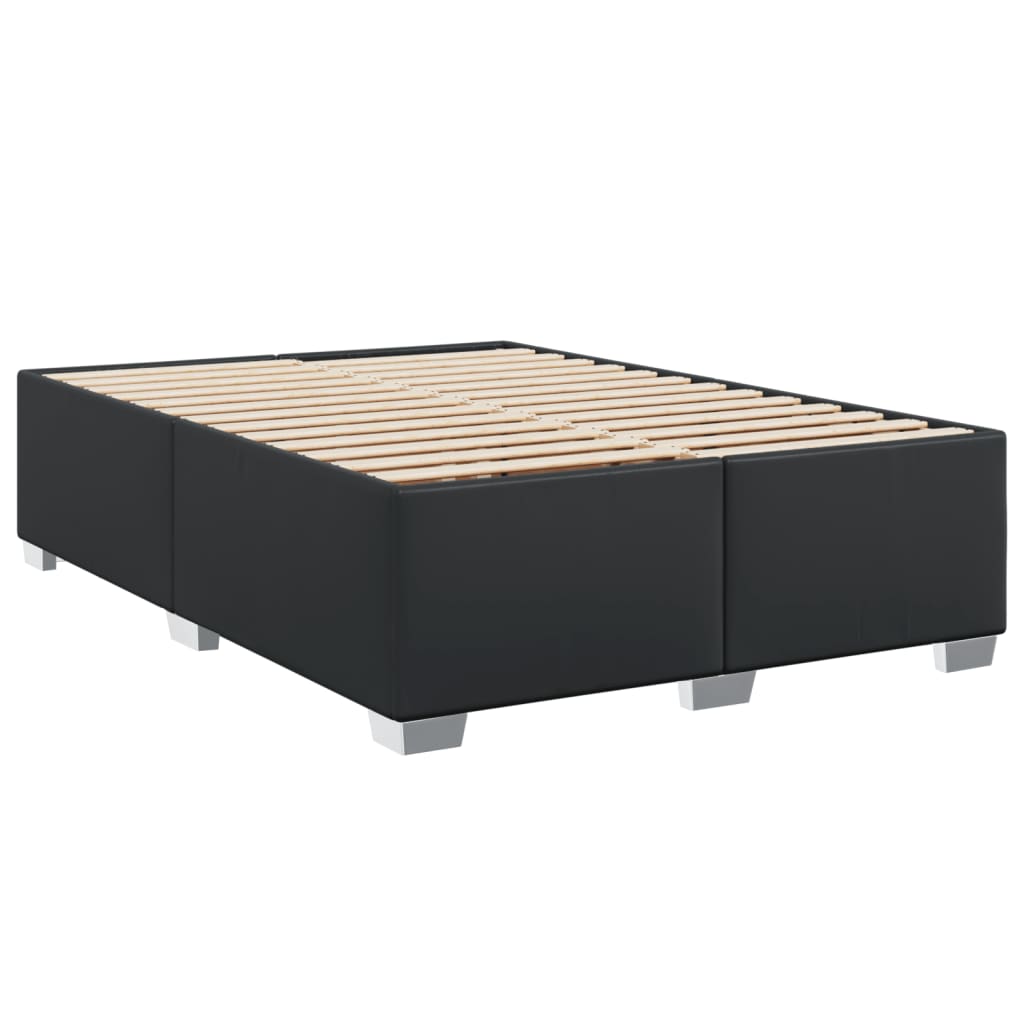 vidaXL Cadre de lit sans matelas noir 160x200 cm similicuir