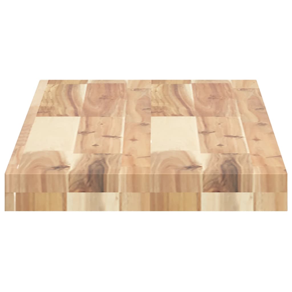 vidaXL Dessus de table 80x30x4 cm rectangulaire bois massif d'acacia