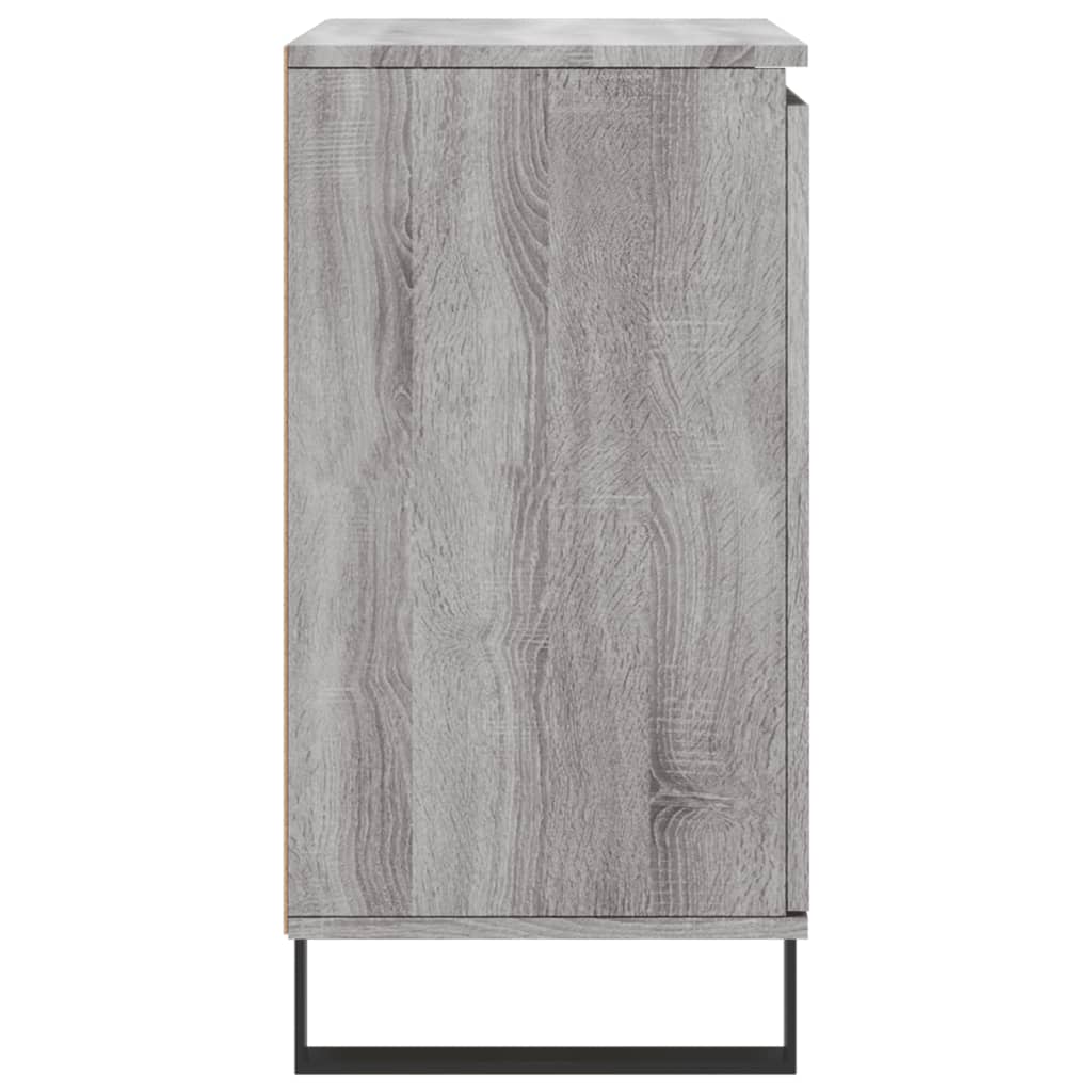 vidaXL Buffet Sonoma gris 60x35x70 cm Bois d'ingénierie