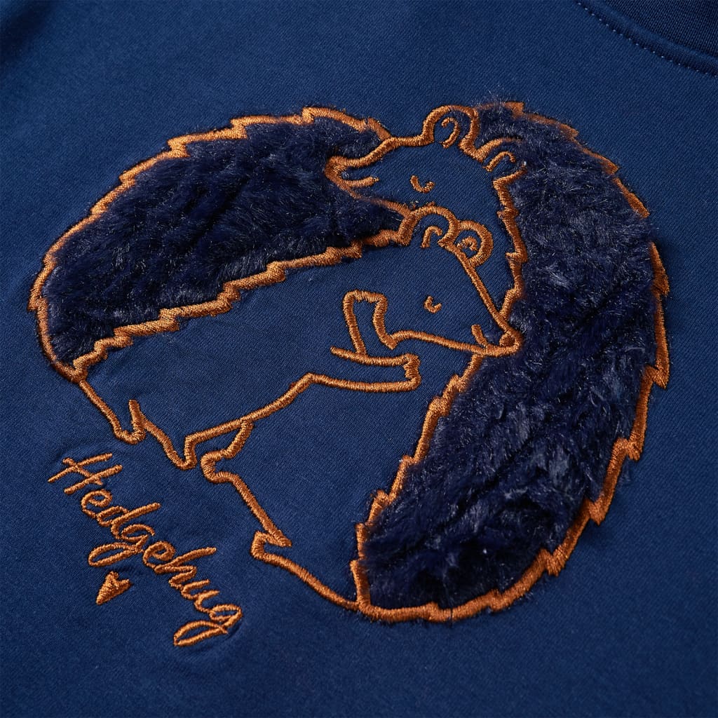 Sweatshirt pour enfants bleu marine 104