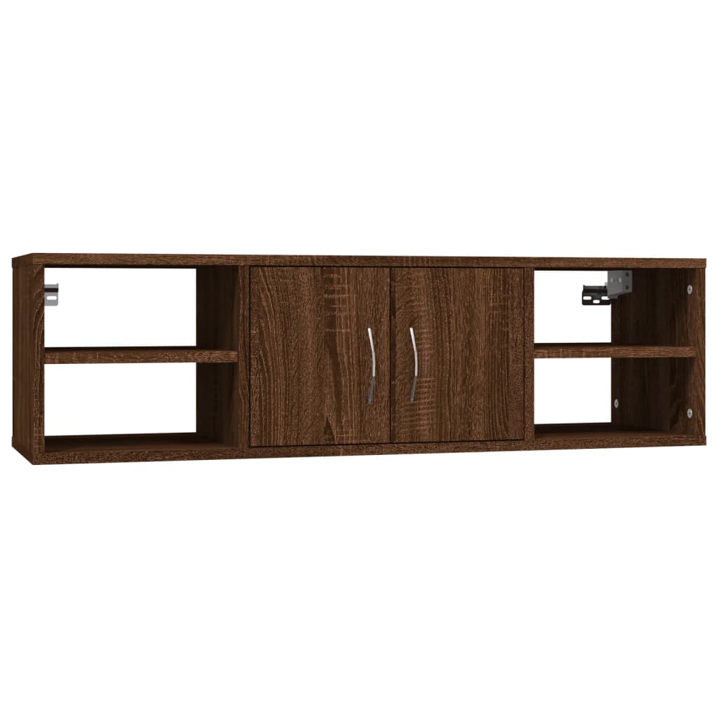 vidaXL Étagère murale chêne marron 102x30x29 cm bois d'ingénierie