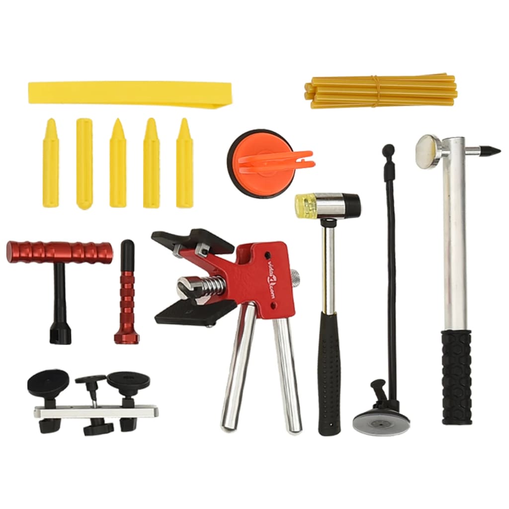 vidaXL Kit d'outils de débosselage sans peinture 80 pcs