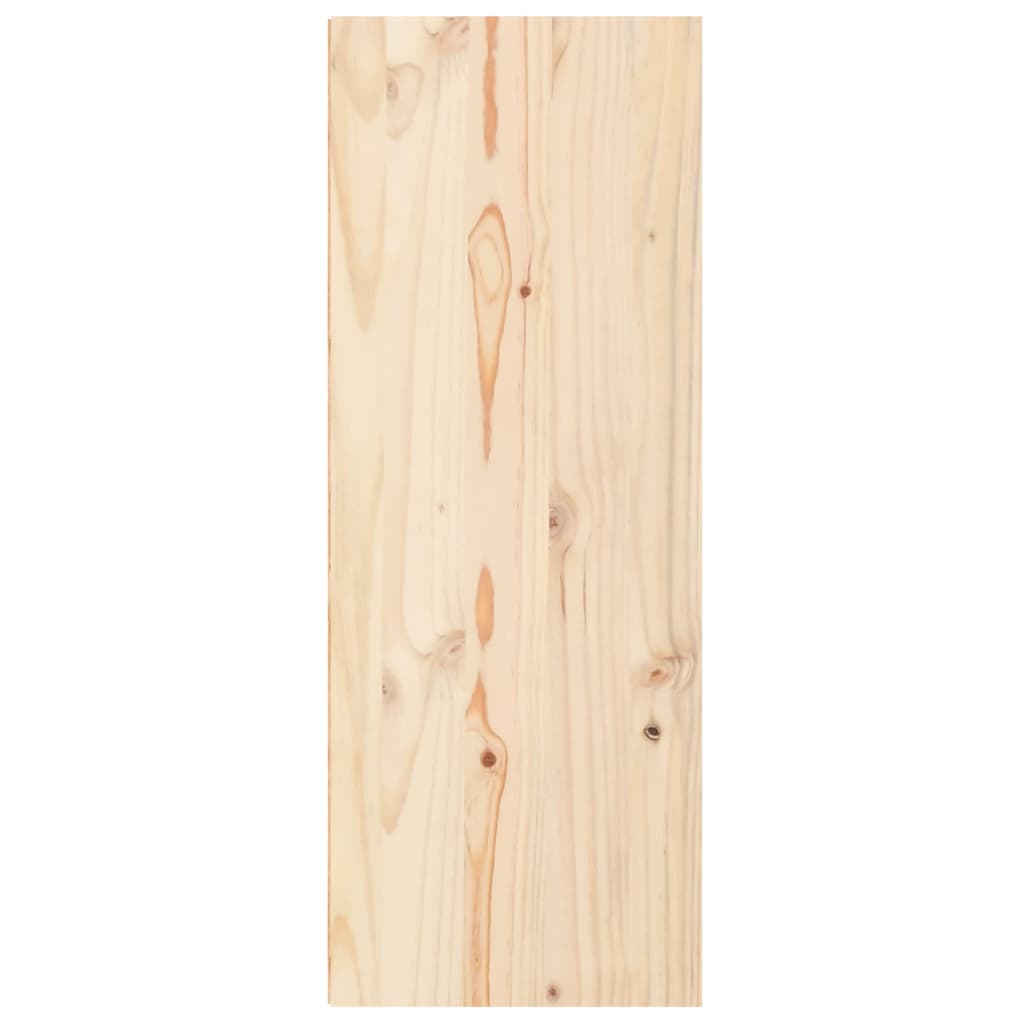 vidaXL Armoires murales 2 pcs 30x30x80 cm Bois de pin massif