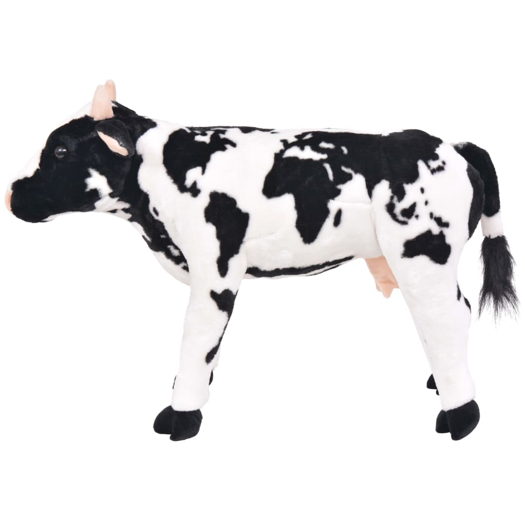 Peluche En Coton PP motif vache 40 cm noir 1024 - Animal en peluche - à la  Fnac