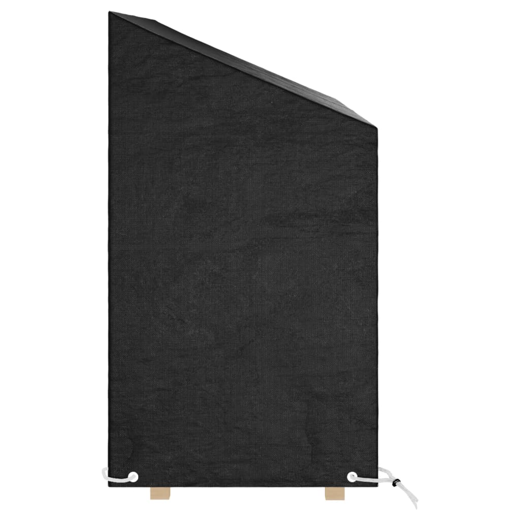 vidaXL Housse de banc de jardin 8 œillets 160x70x70/88 cm polyéthylène