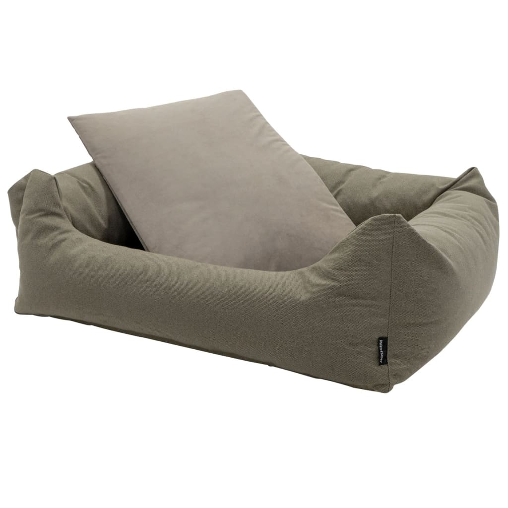 Madison Lit d'extérieur pour chien Manchester 100x80x25 cm Taupe