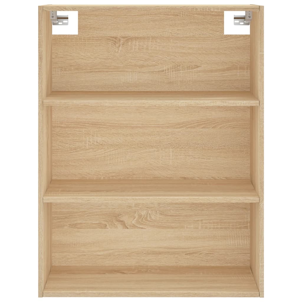 vidaXL Buffet haut Chêne sonoma 69,5x34x180 cm Bois d'ingénierie