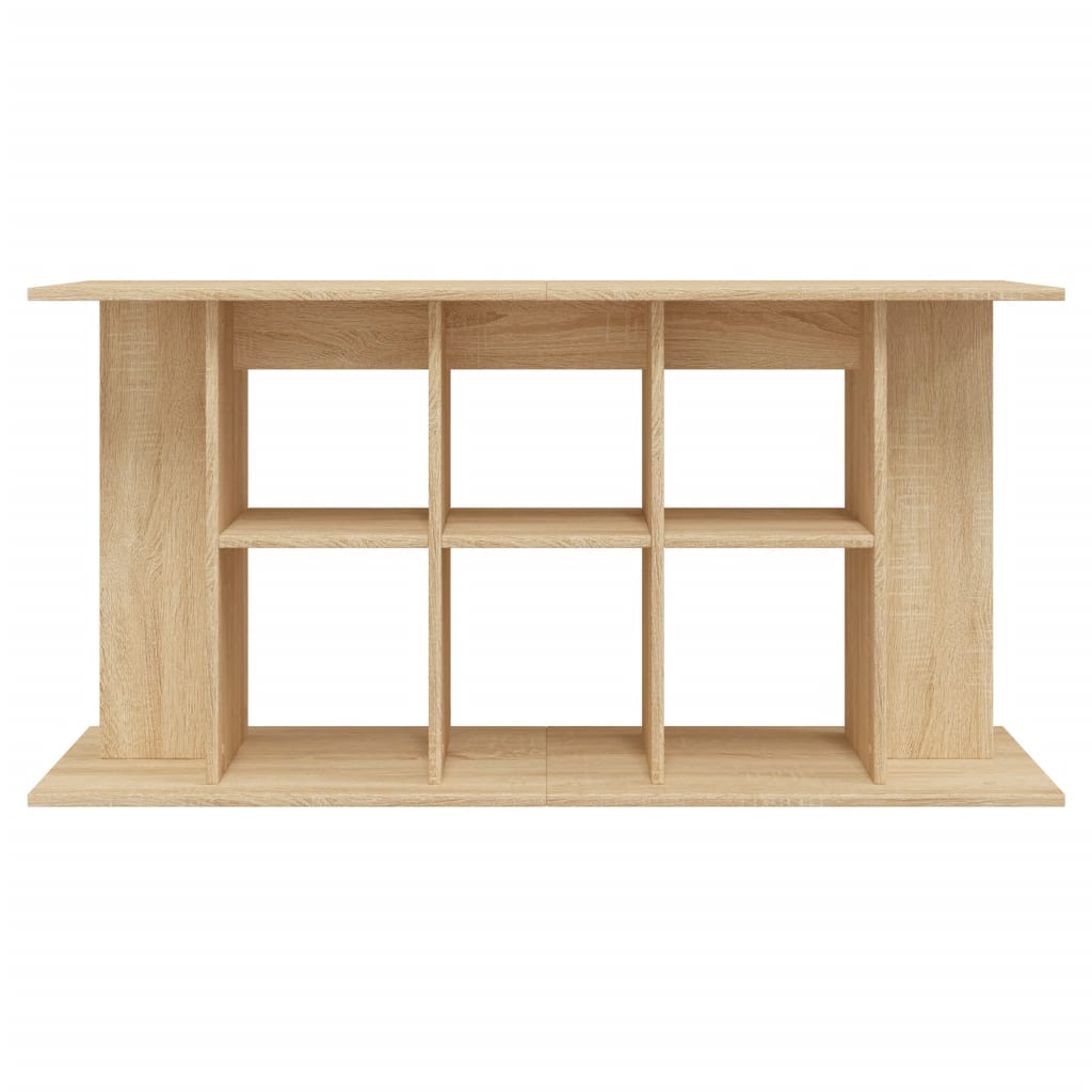 vidaXL Support d'aquarium chêne sonoma 120x40x60cm bois d'ingénierie