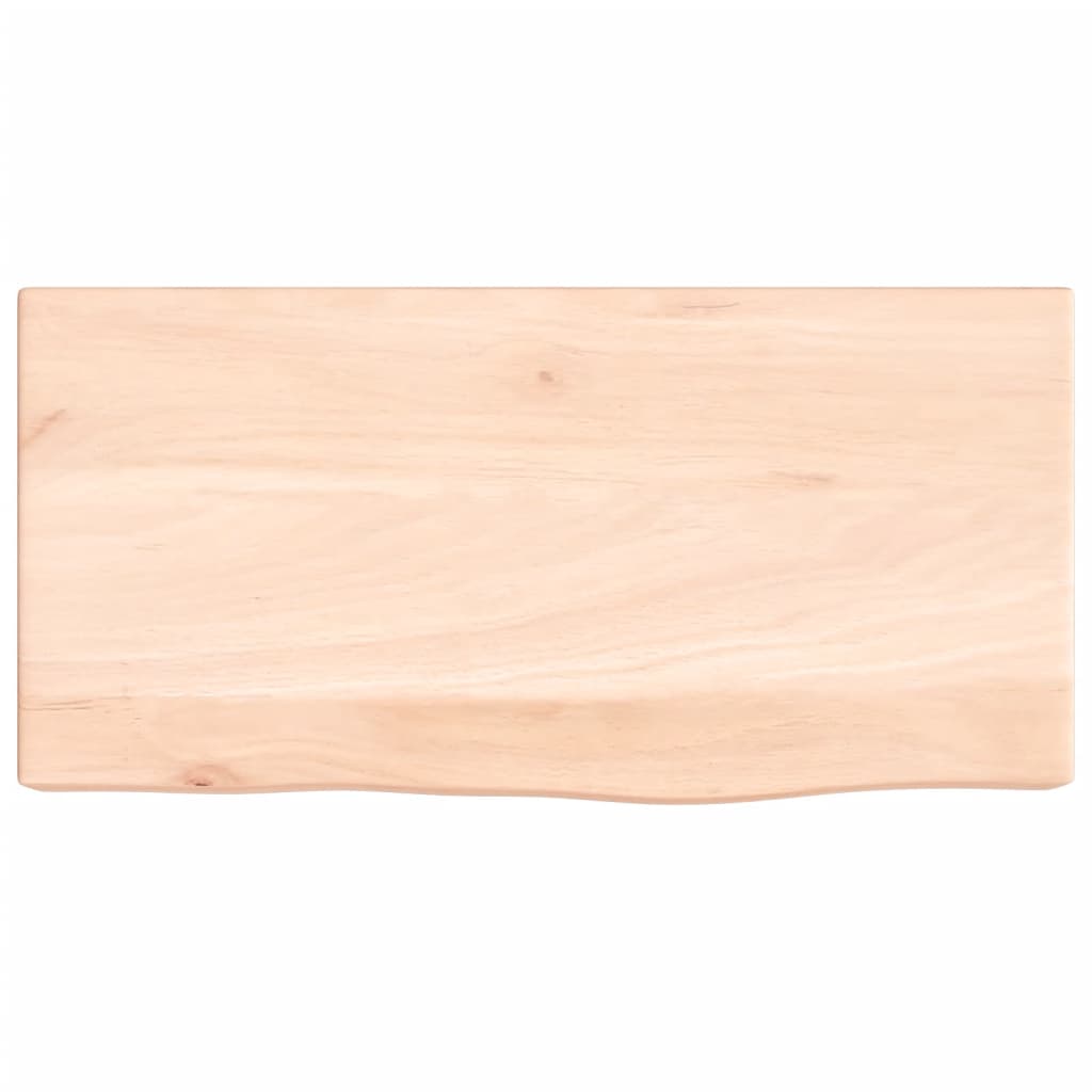 vidaXL Étagère murale 40x20x6 cm bois de chêne massif non traité