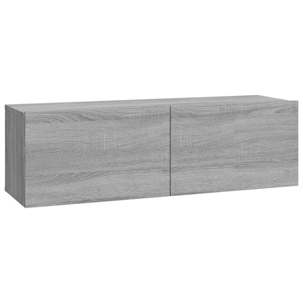 vidaXL Ensemble de meubles TV 6 pcs Sonoma gris Bois d'ingénierie