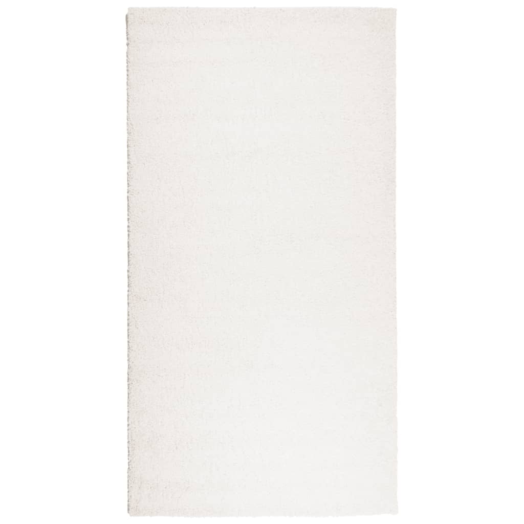 vidaXL Tapis shaggy PAMPLONA poils longs moderne crème 80x150 cm