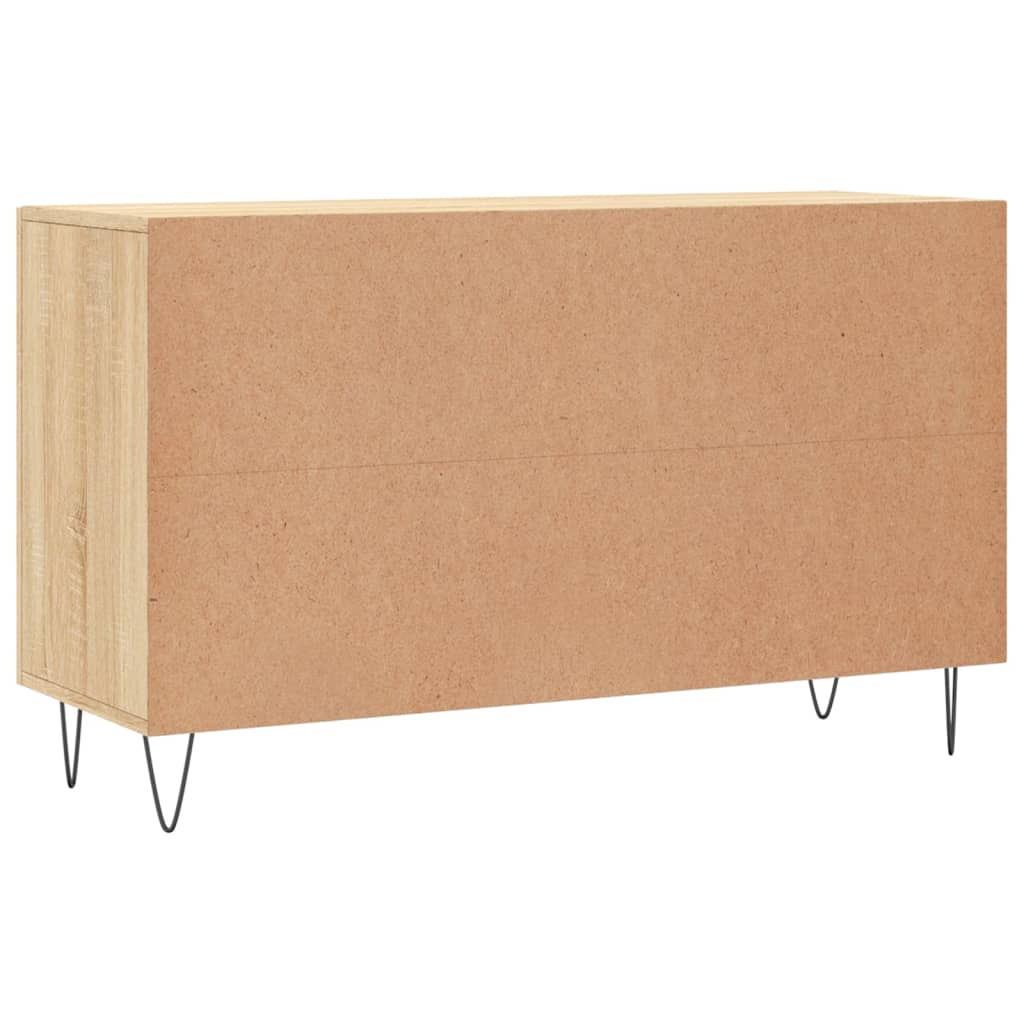 vidaXL Buffet chêne sonoma 100x36x60 cm bois d'ingénierie