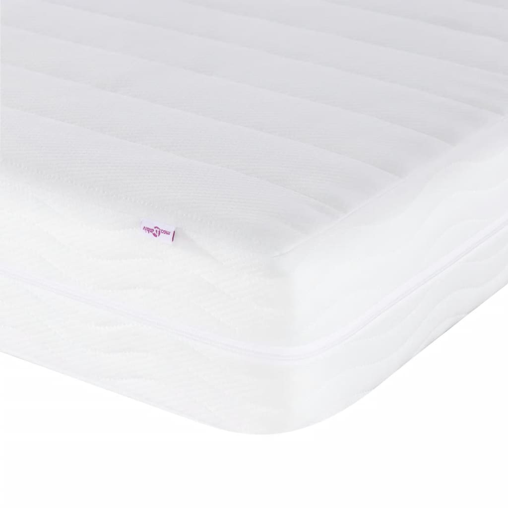 vidaXL Lit avec matelas noir 80x200 cm velours