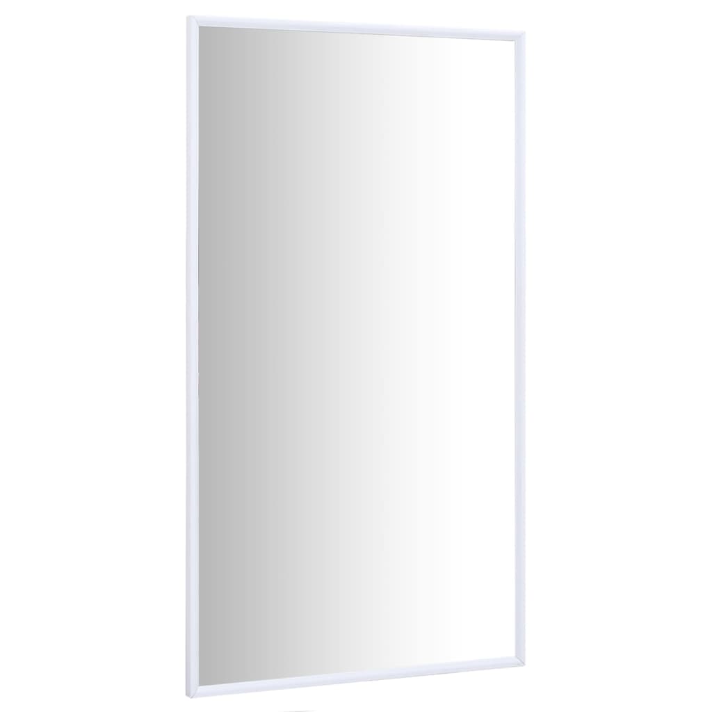 vidaXL Miroir Blanc 100x60 cm