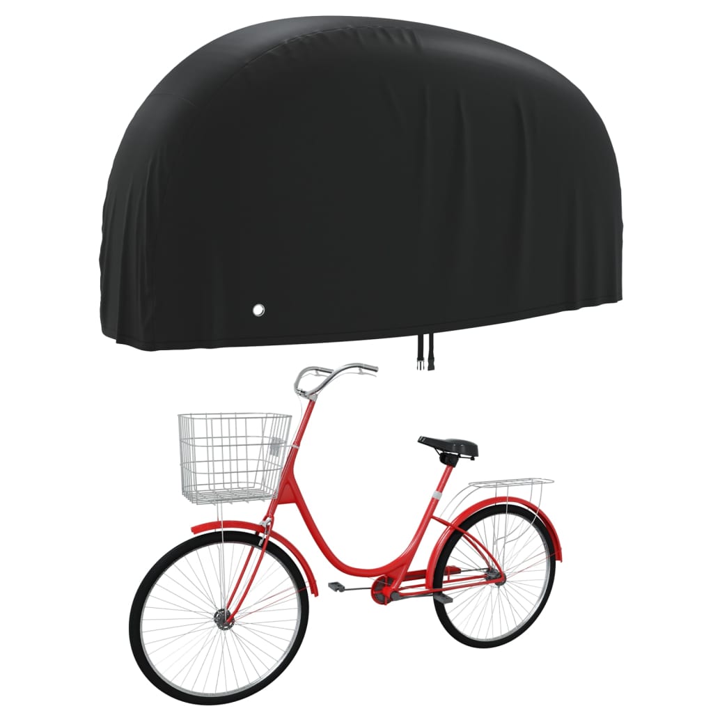 vidaXL Housse de vélo noir 200x85x110 cm oxford 190T