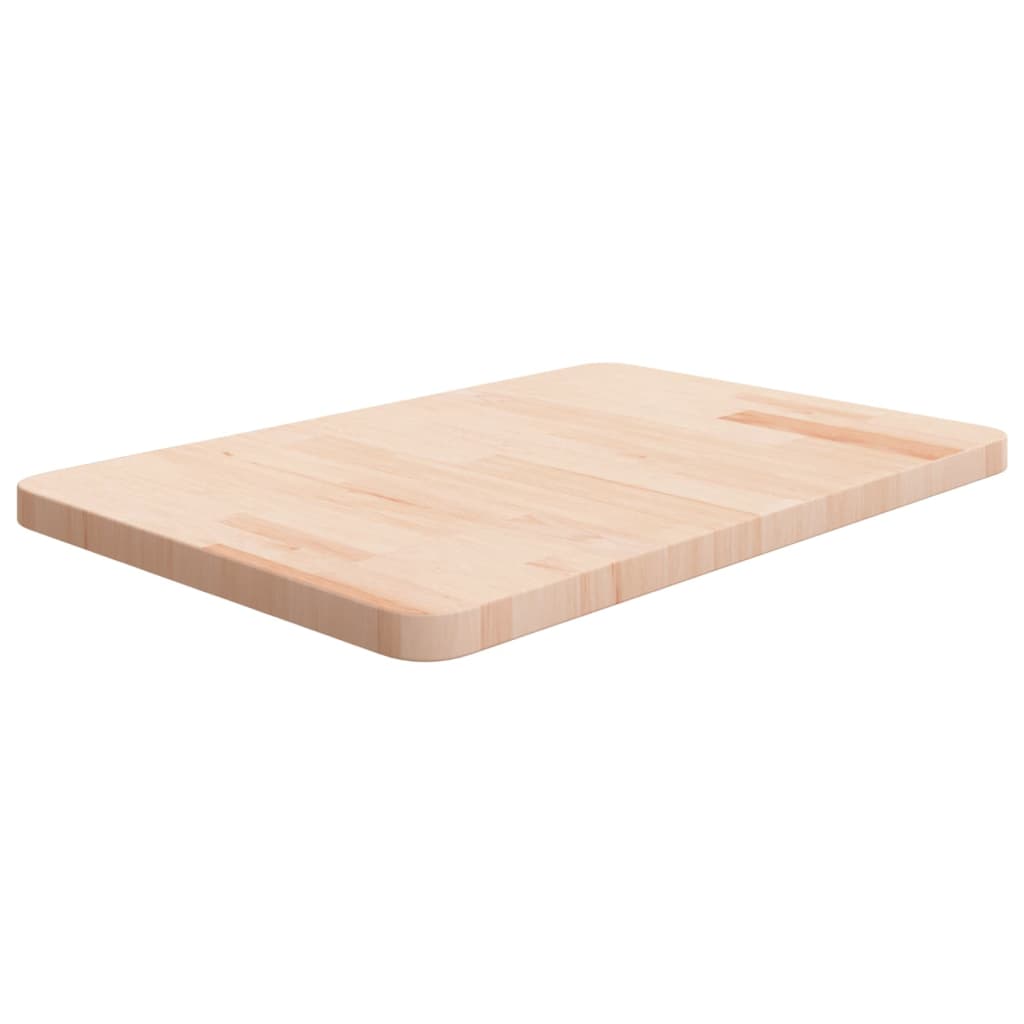 vidaXL Comptoir de salle de bain 60x40x2,5 cm Bois massif non traité