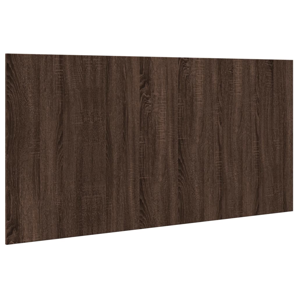 vidaXL Tête de lit avec armoires chêne marron 160 cm bois d'ingénierie