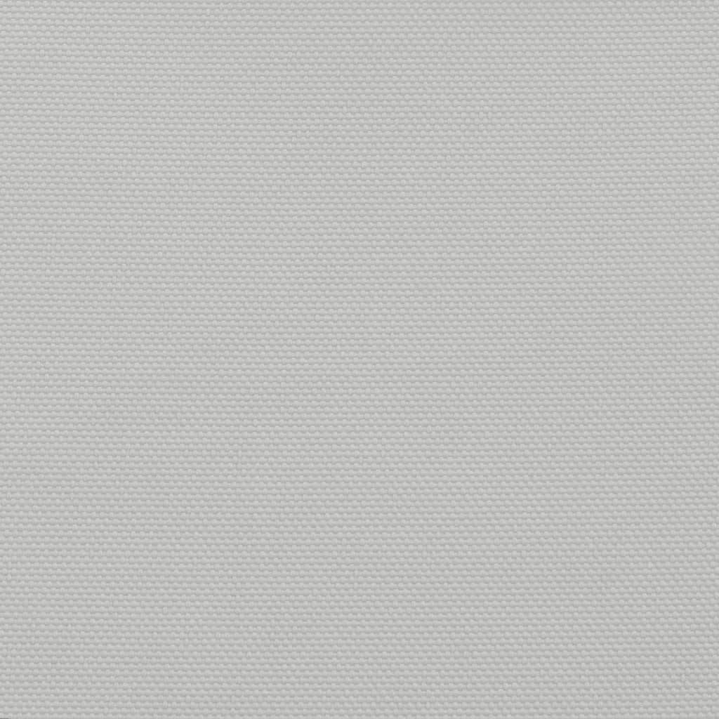 vidaXL Voile d'ombrage gris clair 4x4x5,8 m 100% polyester oxford