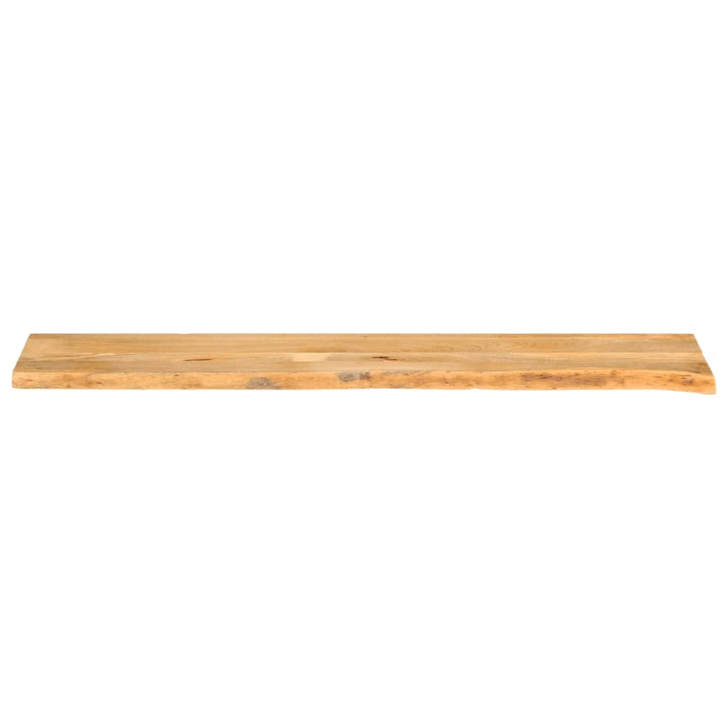 vidaXL Dessus de table à bord vivant 140x40x3,8cm bois massif manguier