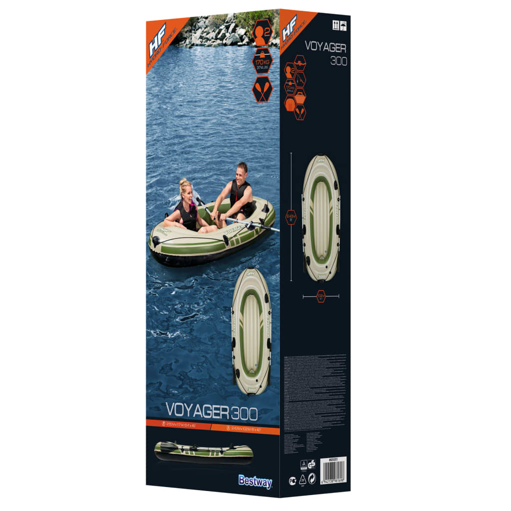 Bestway Canot gonflable Hydro Force Voyager 300 243x102 cm