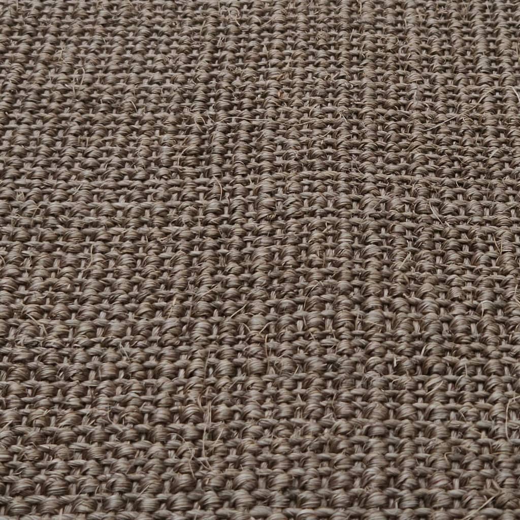 vidaXL Tapis en sisal pour griffoir marron 80x300 cm