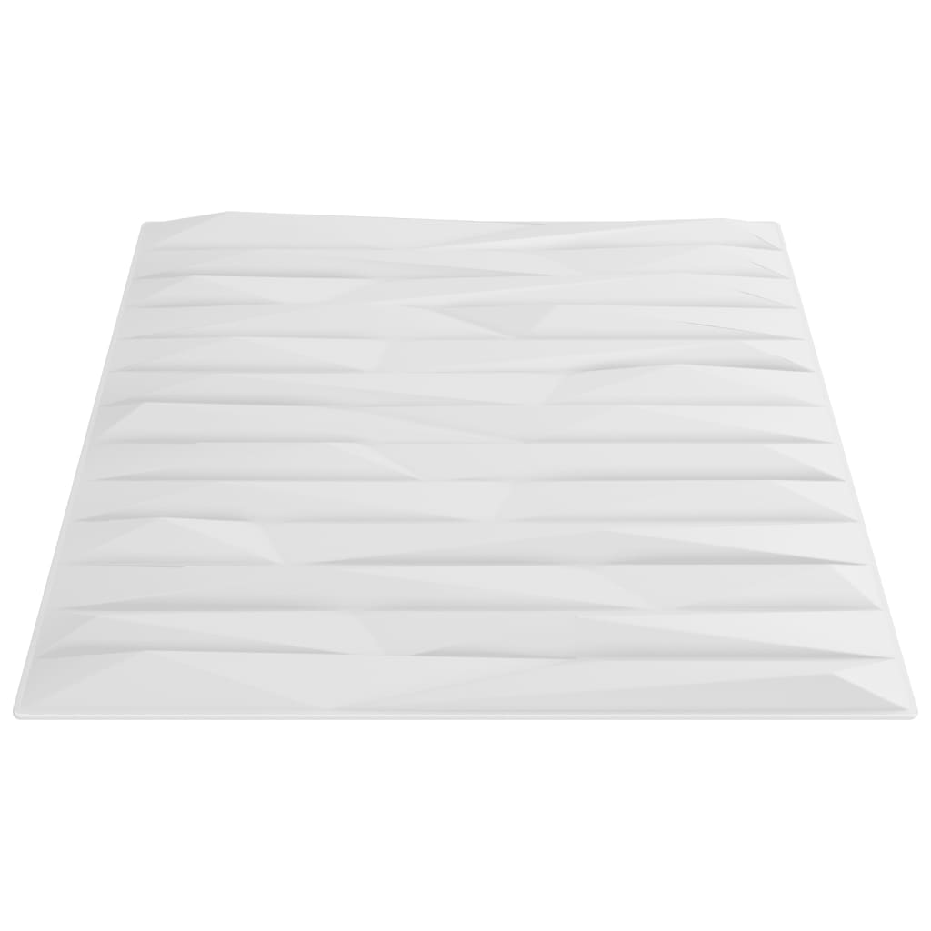 vidaXL Panneaux muraux 24 pcs blanc 50x50 cm XPS 6 m² pierre