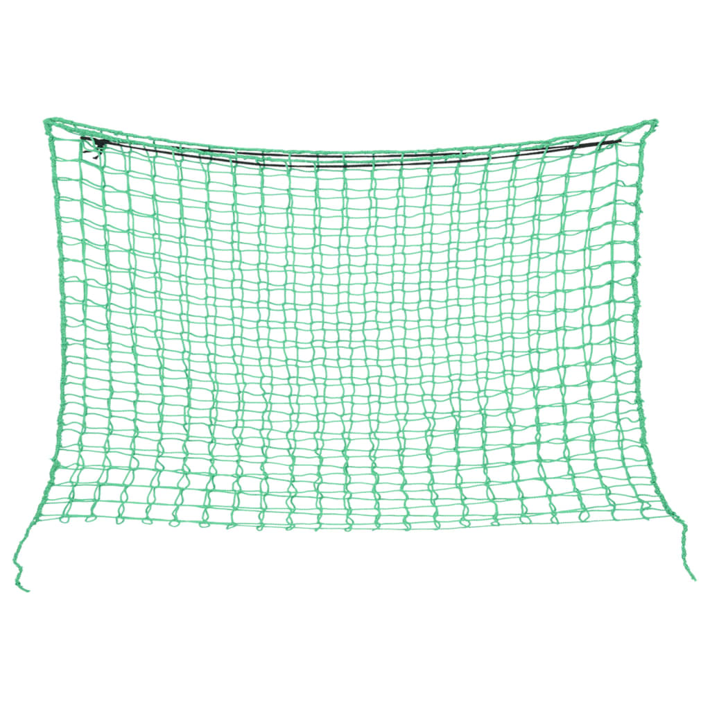 vidaXL Filets à foin 2 pcs rectangulaire vert 90x60 cm PP