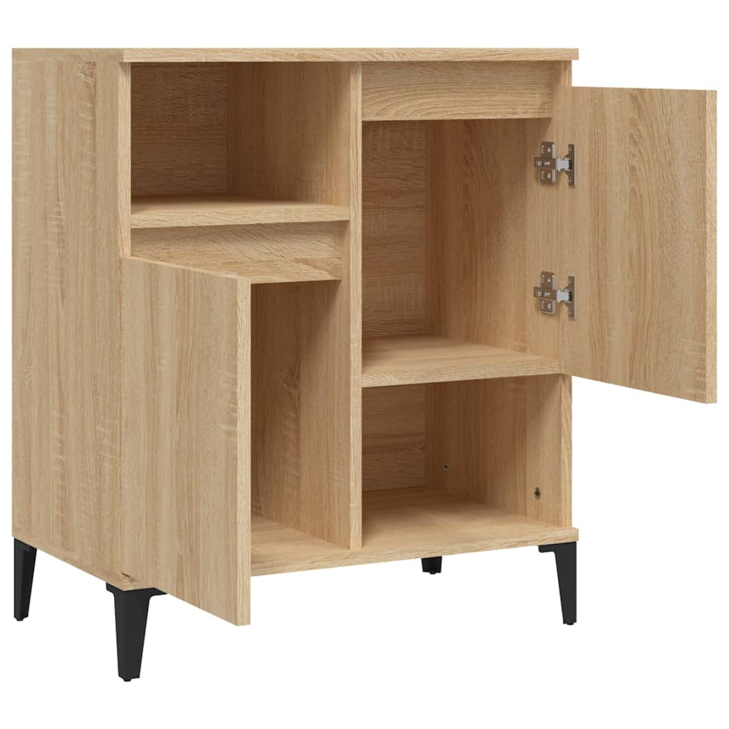 vidaXL Buffet Chêne sonoma 60x35x70 cm Bois d'ingénierie