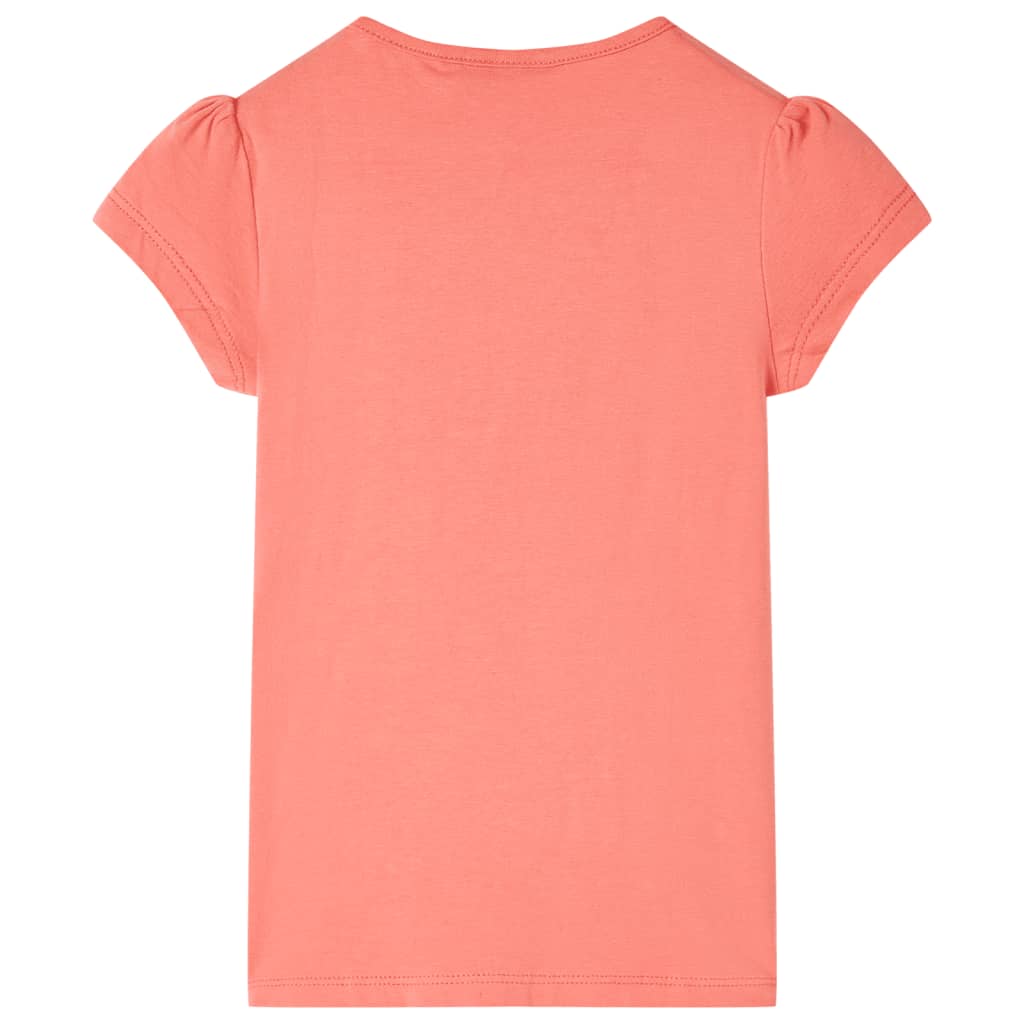 T-shirt pour enfants corail 104