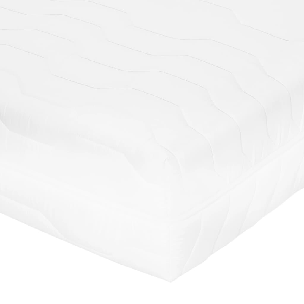 vidaXL Matelas 80 x 200 cm 7 zones Ressort ensaché 20 cm H3