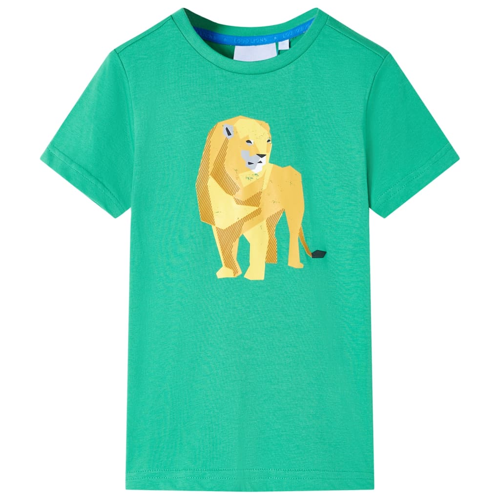 T-shirt pour enfants vert 116