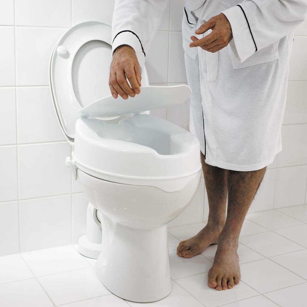 RIDDER Siège de toilette avec couvercle blanc 150 kg A0071001