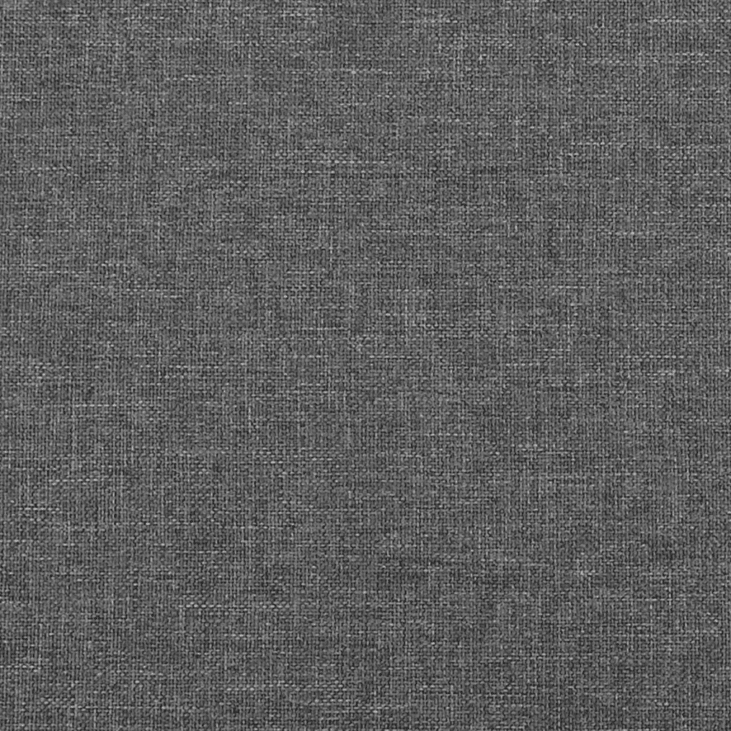 vidaXL Tête de lit à LED Gris foncé 90x7x78/88 cm Tissu