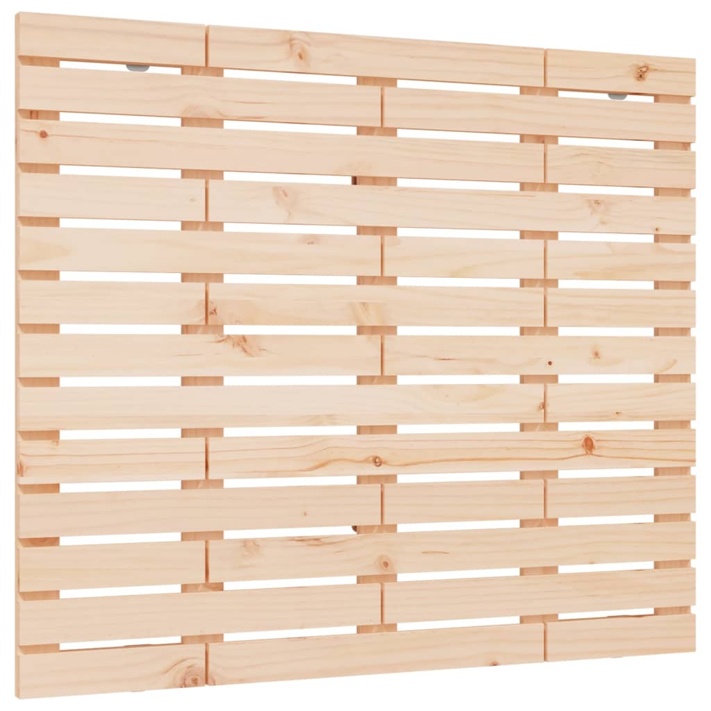 vidaXL Tête de lit murale 126x3x91,5 cm Bois massif de pin