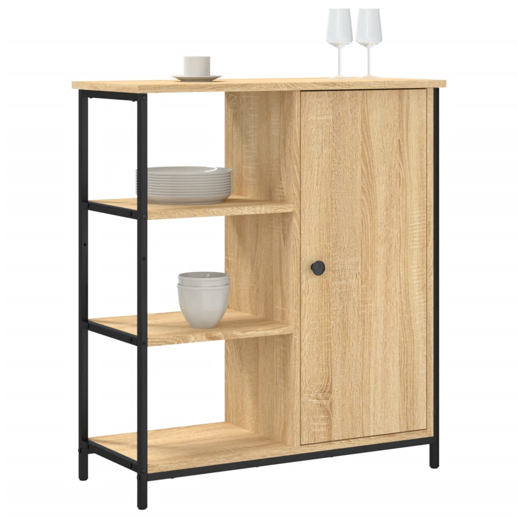 vidaXL Buffet chêne sonoma 70x30x80 cm bois d'ingénierie