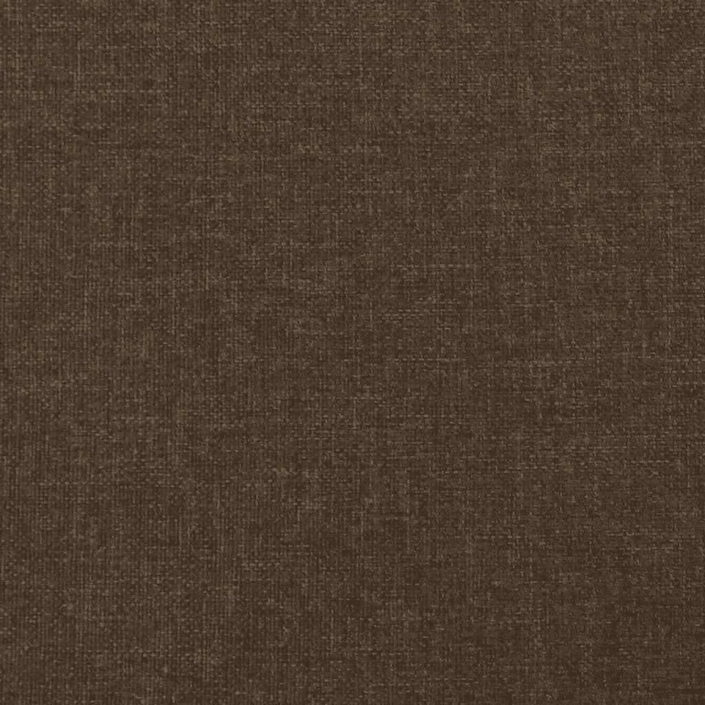 vidaXL Tête de lit à LED Marron foncé 147x16x78/88 cm Tissu