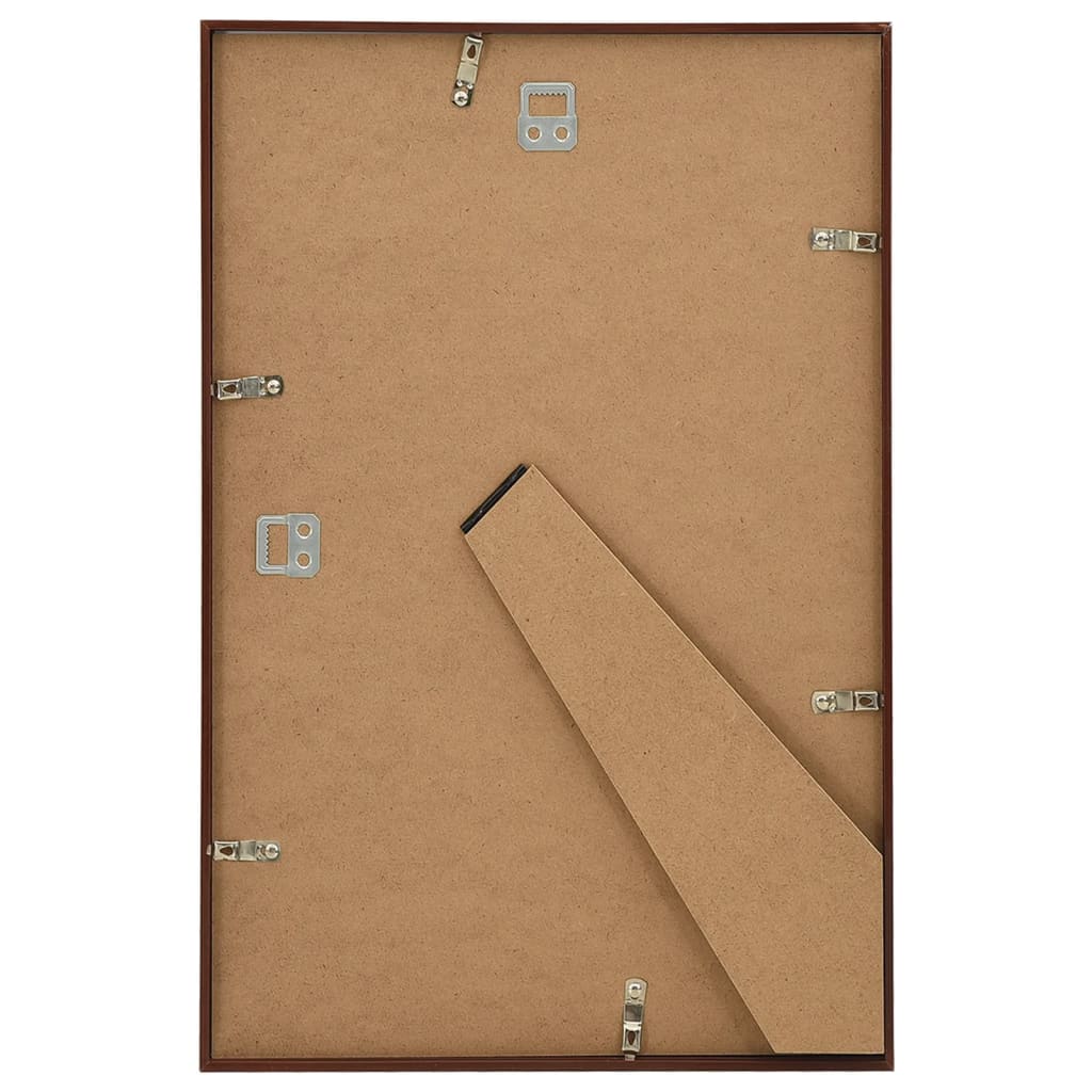 vidaXL Collage de cadres photo 5 pcs de mur table Bronze 59,4x84cm MDF