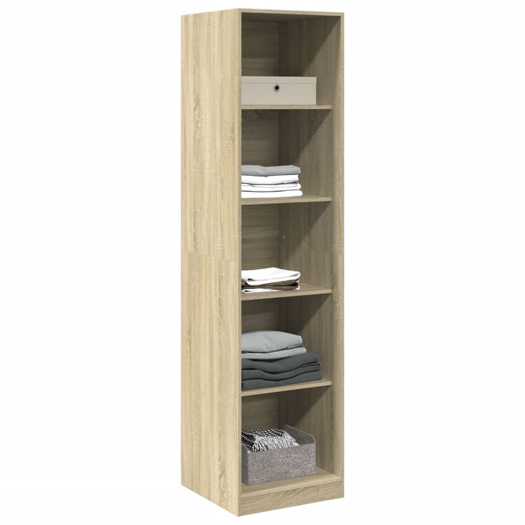 vidaXL Garde-robe Chêne sonoma 50x50x200 cm Bois d'ingénierie