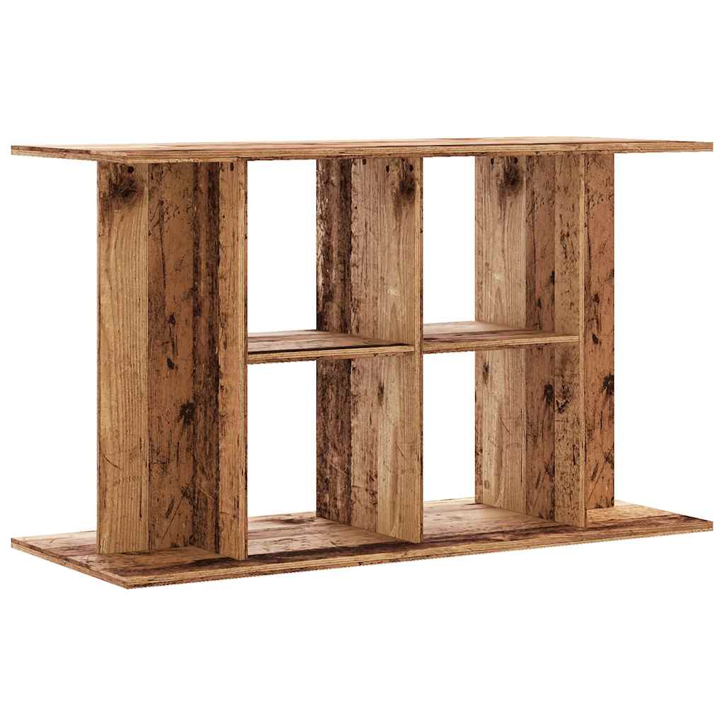 vidaXL Support pour aquarium vieux bois 100x40x60 cm bois d'ingénierie