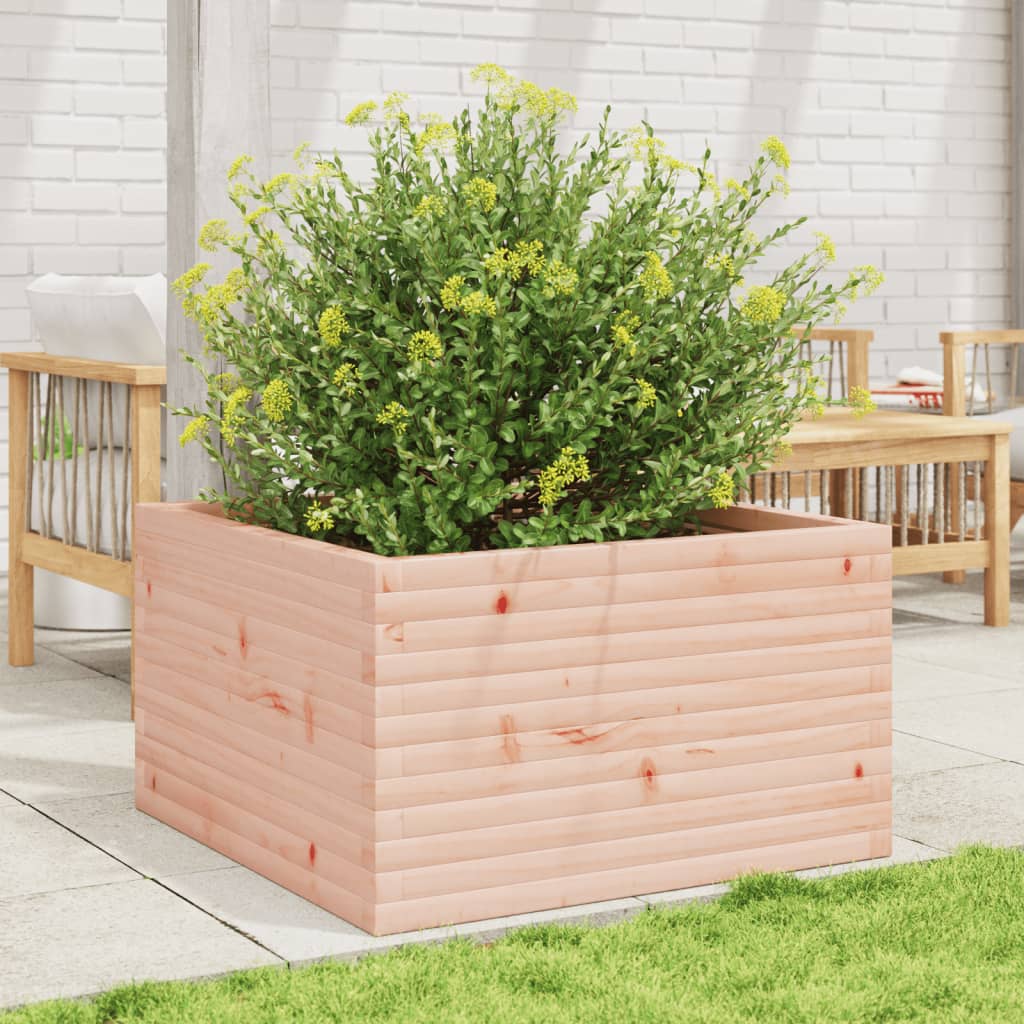 vidaXL Jardinière 80x80x46 cm bois massif de douglas